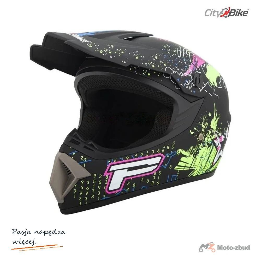 Kask crossowy City-Bike WL-905 Power mat XL