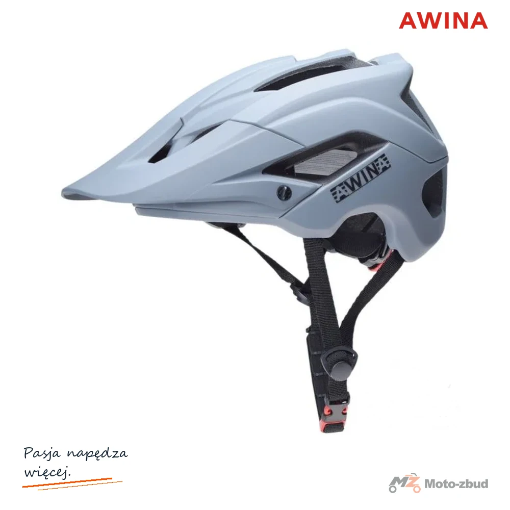 Kask rowerowy Awina by moon M szary — KS33