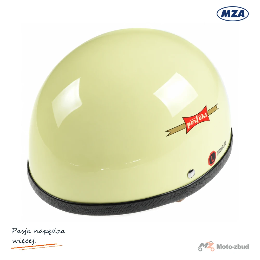 Kask ochronny "perfekt" DDR kremowy rozmiar S