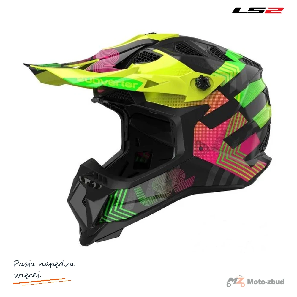 Kask LS2 MX700 subverter chromatic BLACK-06 l
