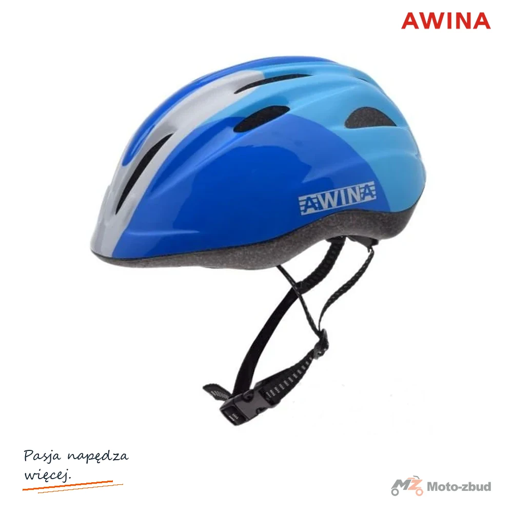 Kask rowerowy Awina by MOON dziecięcy S niebieski — HB6-3-7