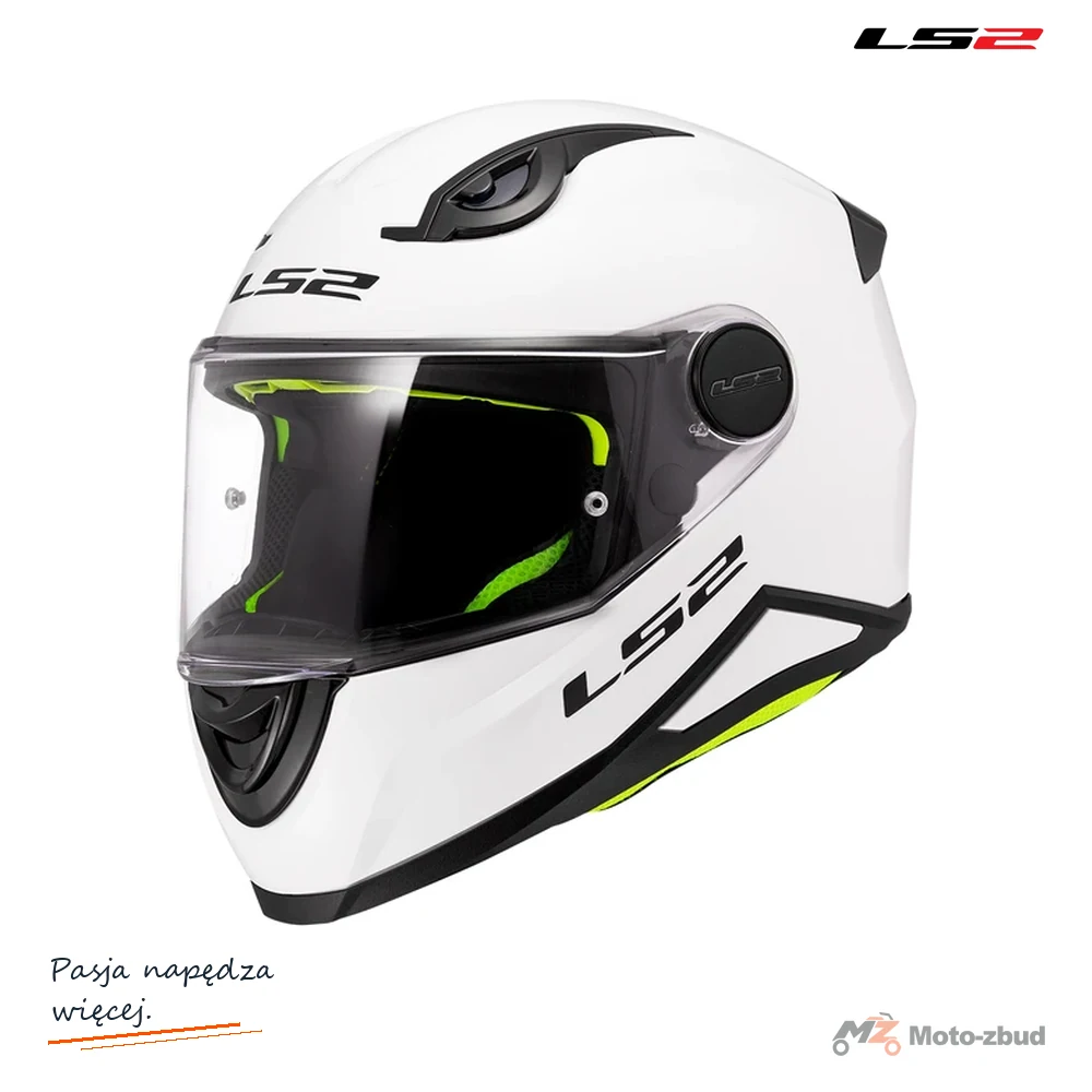 Kask LS2 FF812 kid Solid White — rozmiar S