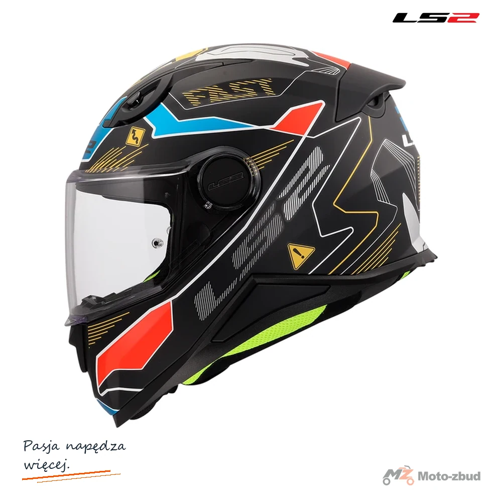 Kask LS2 FF812 kid zero Grey Red — rozmiar S