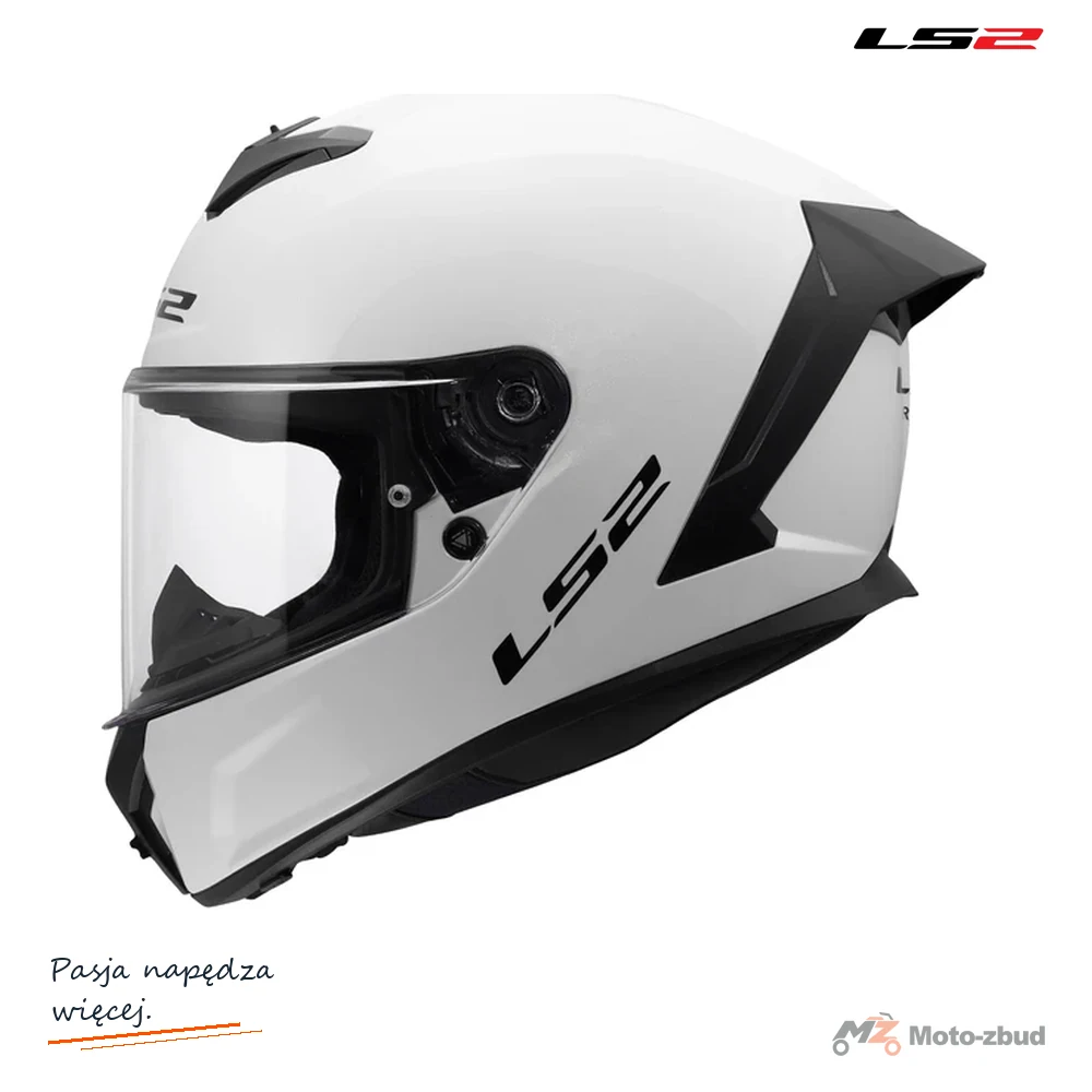 Kask LS2 FF820 Rapid III Solid Gloss White — XXS