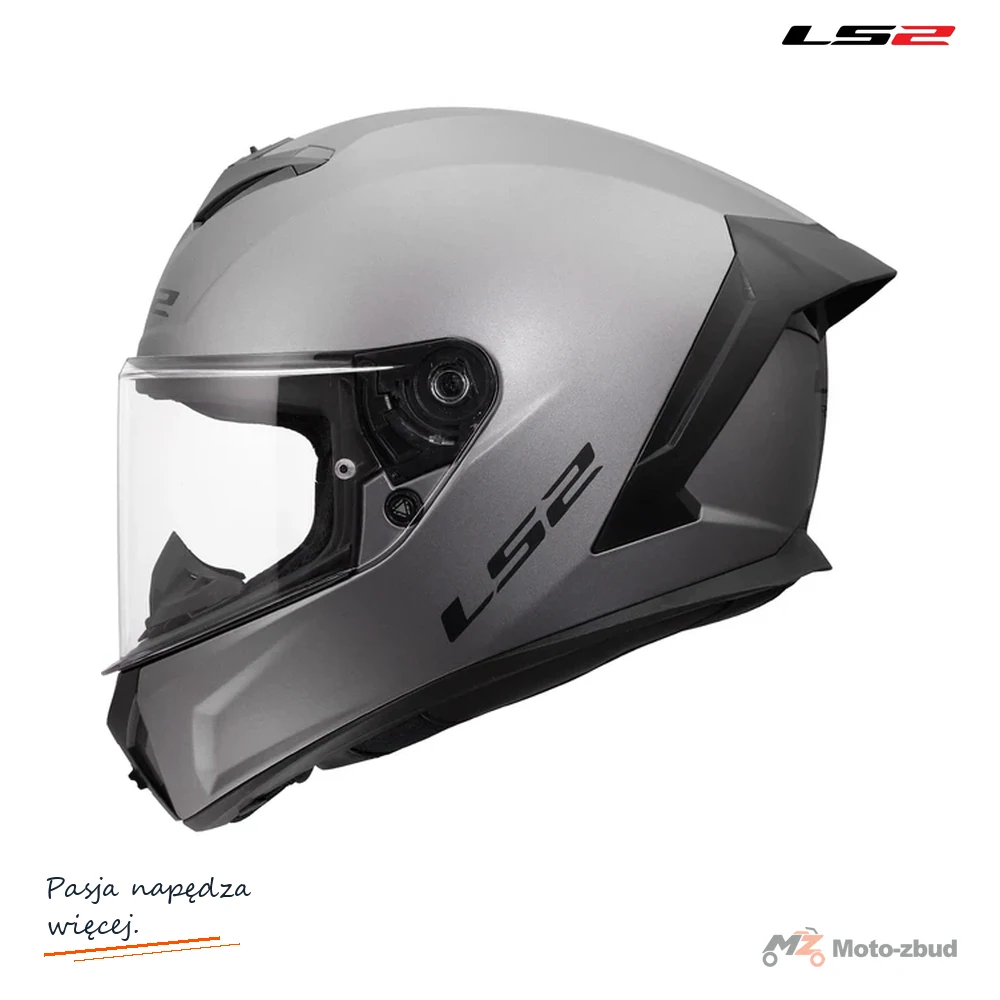 Kask LS2 FF820 Rapid III Solid Matt Titanium — XXS