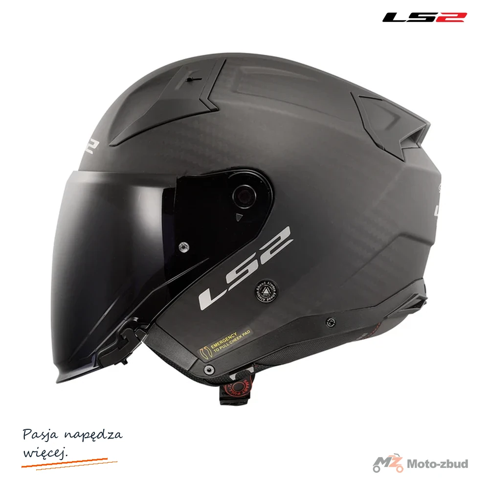 Kask LS2 OF603 Infinity II Matt Carbon — rozmiar XXL