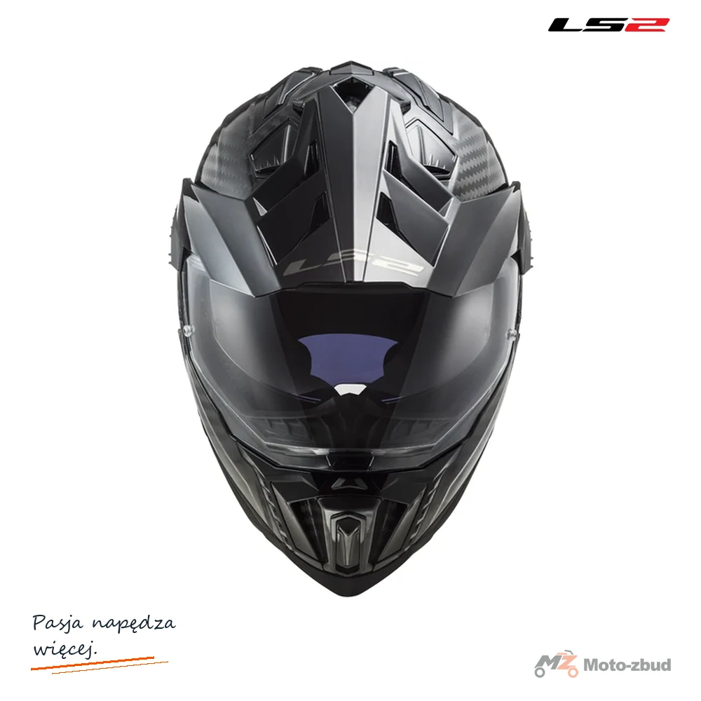 Kask LS2 MX701 C Explorer Solid Carbon — rozmiar XS