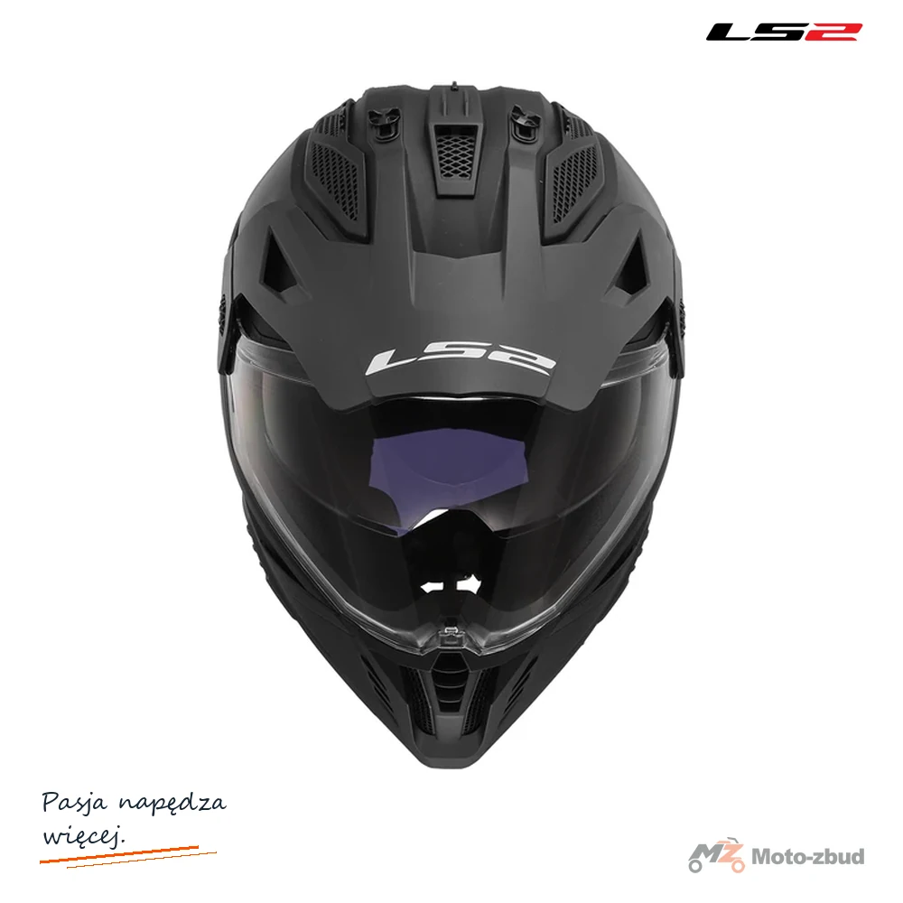 Kask motocyklowy crossowy LS2 MX702 Pioneer II Matt black-06 XXXL