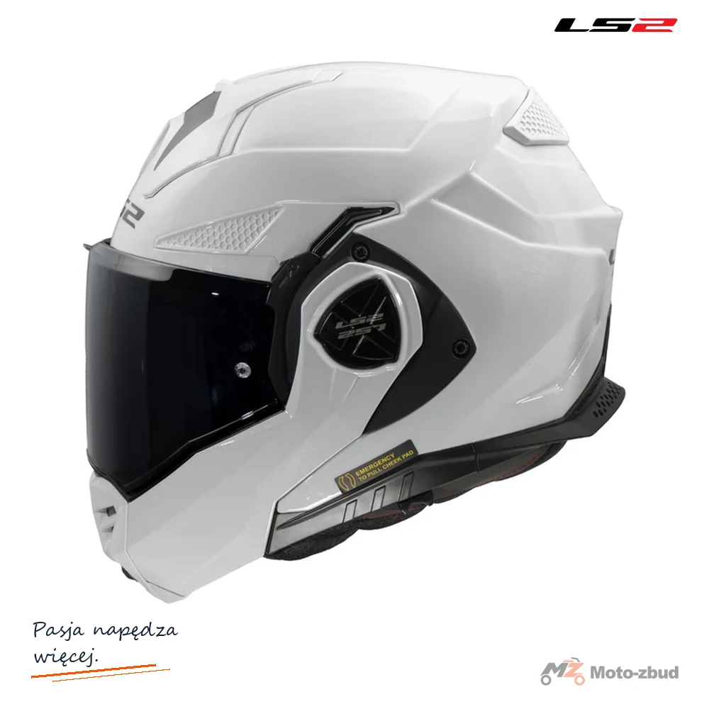 Kask LS2 FF901 Advant X Solid White — rozmiar XS