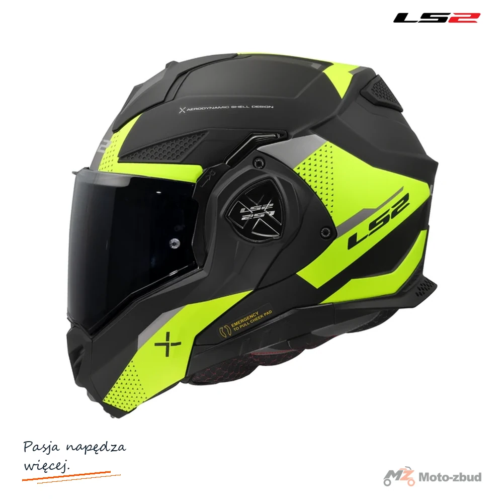 Kask LS2 FF901 Advant X Oblivion M.Bl. H-V — rozmiar XXL