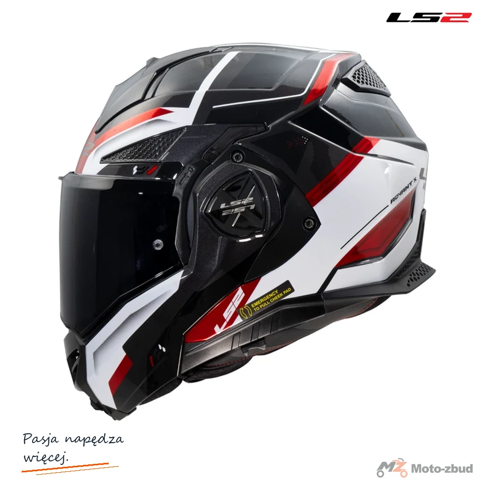 Kask LS2 FF901 Advant X Spectrum Bl-Wh-Red — rozmiar XXL