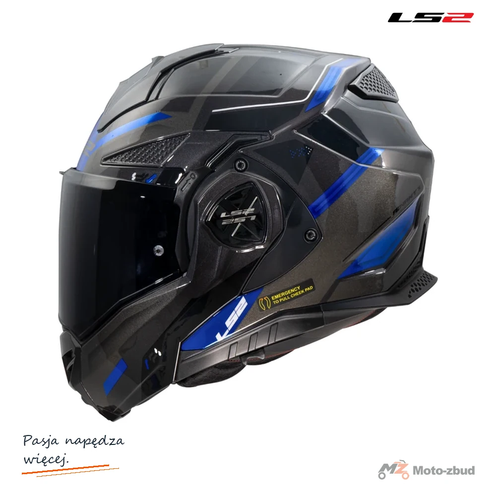 Kask LS2 FF901 Advant X Spectrum Bl-Tit-Bl — rozmiar XXL
