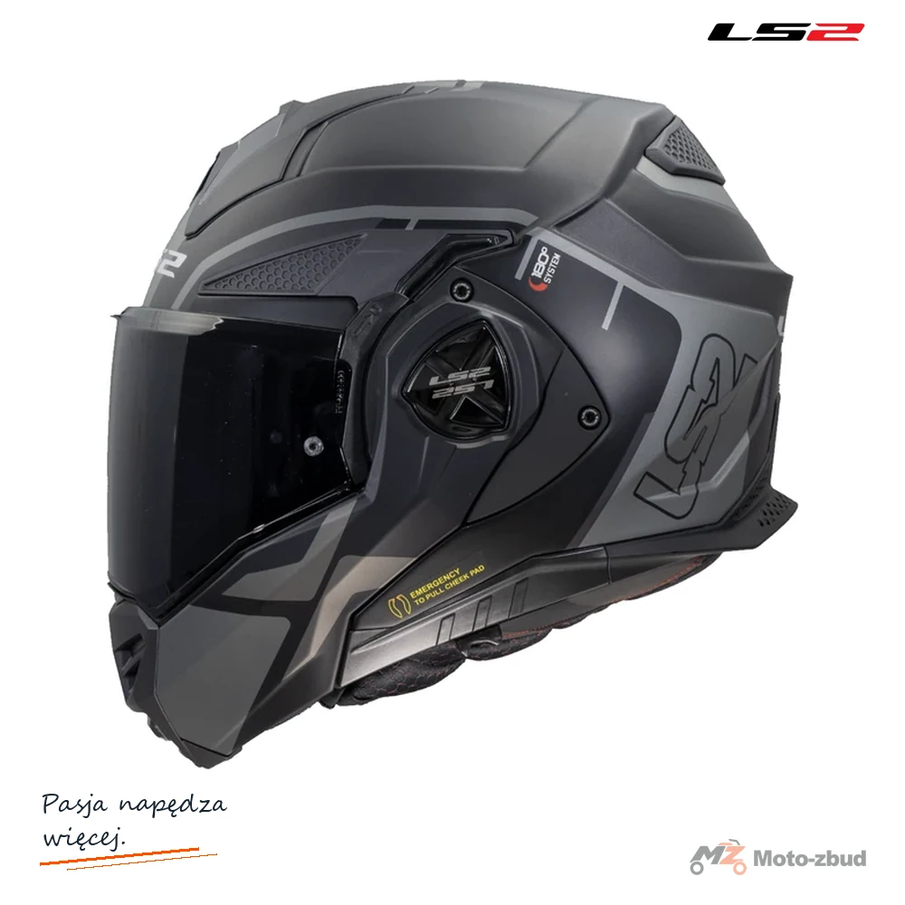 Kask LS2 FF901 Advant X Metryk Matt Titsn — rozmiar XXL