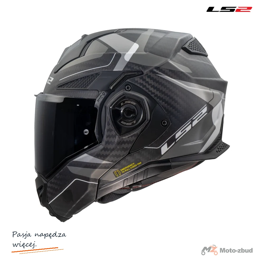 Kask LS2 FF901 Advant X C Horizon M.Sil.Gr. — rozmiar XXL