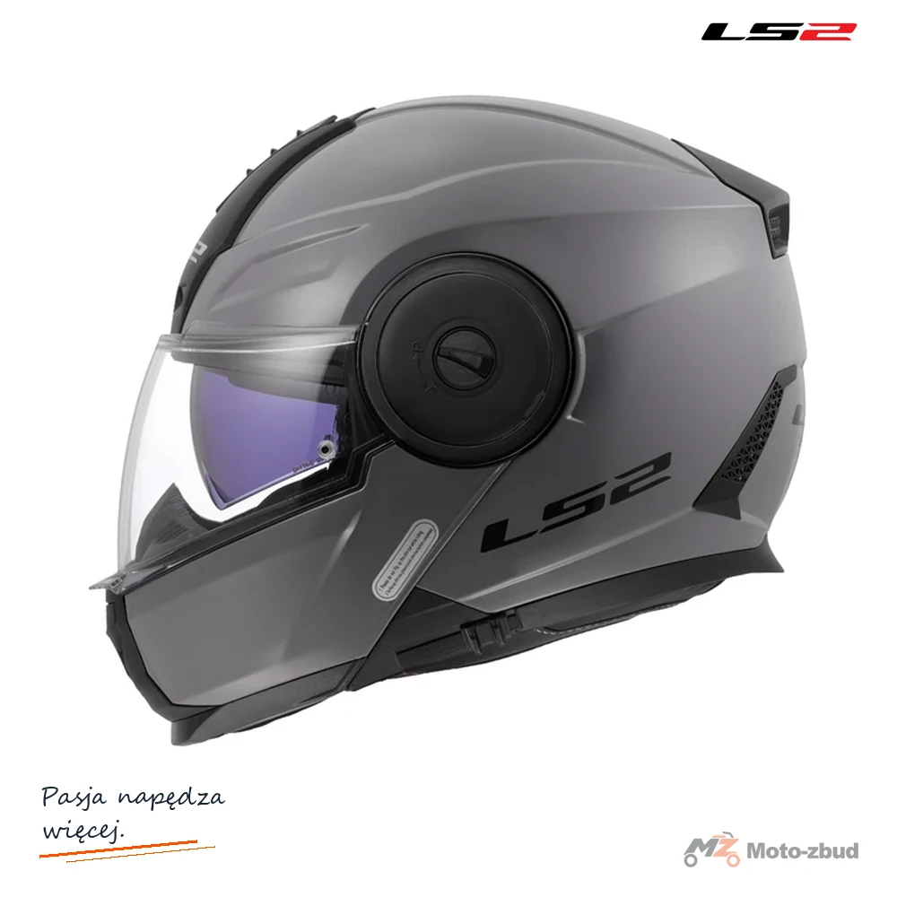 Kask szczękowy LS2 FF902 Scope II Nardo Grey — XXL z Pinlockiem