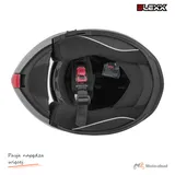 Kask motocyklowy szczękowy z blendą BLEXX YA-967 grafit XS ECER22.06 — ujęcie 9
