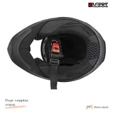 Kask zamknięty z blendą BLEXX FF938 Merlot mat XS ECER22.06 — ujęcie 7