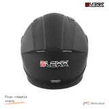 Kask motocyklowy zamknięty dziecięcy BLEXX YA-201 czarny mat XL ECER22.06 — ujęcie 4