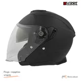 Kask motocyklowy otwarty z blendą BLEXX OF-835 czarny mat L Homologacja ECE R22.06 — ujęcie 3