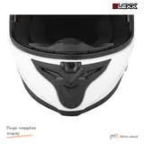 Kask zamknięty z blendą BLEXX MD-820 biały rozmiar L ECER22.06 — ujęcie 6