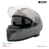 Kask zamknięty z blendą BLEXX MD-820 grey mat rozmiar M ECER22.06 — ujęcie 4