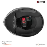 Kask motocyklowy zamknięty dziecięcy BLEXX YA-201 czarny mat XL ECER22.06 — ujęcie 7