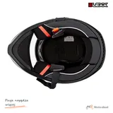 Kask zamknięty z blendą BLEXX MD-820 czarny połysk rozmiar XS ECER22.05 — ujęcie 8