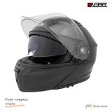Kask motocyklowy szczękowy z blendą BLEXX YA-967 czarny XS ECER22.06 — ujęcie 3
