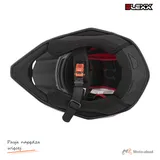Kask crossowy BLEXX YS-217 czarny mat/grafit/czerwony XS Homologacja ECE R22.06 — ujęcie 8