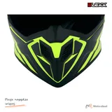 Kask crossowy BLEXX Dziecięcy MD-911 Junior seledynowy/czarny S Homologacja ECE — ujęcie 4