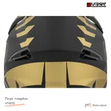 Kask crossowy BLEXX MD-902 czarny/grafit Matowy rozmiar XXL Homologacja ECE R22.06 — ujęcie 14