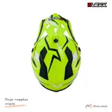 Kask crossowy BLEXX Dziecięcy MD-911 Junior seledynowy/czarny S Homologacja ECE — ujęcie 6