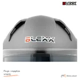 Kask motocyklowy otwarty z blendą BLEXX YA-620 grafit XS ECER22.06 — ujęcie 5