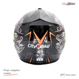 Kask crossowy City-Bike WL-905 Tatan czarny XS — ujęcie 3