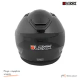 Kask motocyklowy szczękowy z blendą BLEXX YA-967 czarny XS ECER22.06 — ujęcie 7