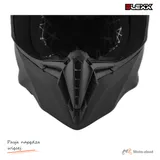 Kask crossowy BLEXX MD-902 czarny Matowy rozmiar XS Homologacja ECE R22.06 — ujęcie 4