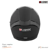 Kask zamknięty z blendą BLEXX YA-910 czarny mat M ECER22.06 — ujęcie 4