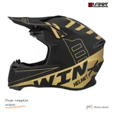 Kask crossowy BLEXX MD-902 czarny/grafit Matowy rozmiar XXL Homologacja ECE R22.06 — ujęcie 10