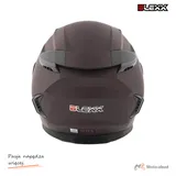 Kask zamknięty z blendą BLEXX FF938 Merlot mat XS ECER22.06 — ujęcie 5