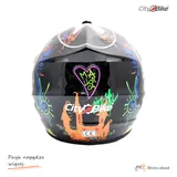 Kask crossowy City-Bike WL-905 Monster czarny XL — ujęcie 3