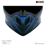 Kask crossowy BLEXX Dziecięcy MD-911 Junior niebieski/czarny S Homologacja ECE — ujęcie 4