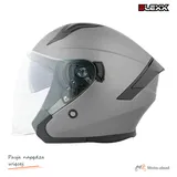 Kask motocyklowy otwarty z blendą BLEXX YA-620 grafit XS ECER22.06 — ujęcie 3