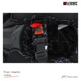 Kask crossowy BLEXX MD-902 czarny/pomarańczowy Matowy rozmiar M Homologacja ECE R22.06 — ujęcie 8