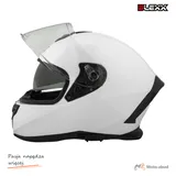 Kask zamknięty z blendą BLEXX MD-820 biały rozmiar L ECER22.06 — ujęcie 4
