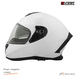 Kask zamknięty z blendą BLEXX MD-820 biały rozmiar L ECER22.06 — ujęcie 2
