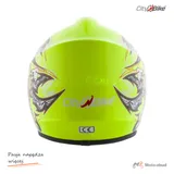 Kask crossowy City-Bike Dziecięcy WL-801A Junior Tatan Seledynowy L — ujęcie 3