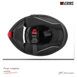 Kask motocyklowy szczękowy z blendą BLEXX YA-967 czarny mat L ECER22.06 — ujęcie 9