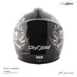 Kask crossowy City-Bike Dziecięcy WL-801A Junior Tatan czarny XS — ujęcie 3