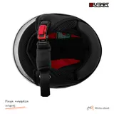 Kask motocyklowy otwarty dziecięcy BLEXX YA-215 czarny M ECER22.06 — ujęcie 6