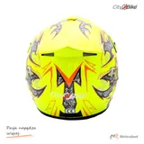 Kask crossowy City-Bike WL-905 Tatan Seledynowy S — ujęcie 3